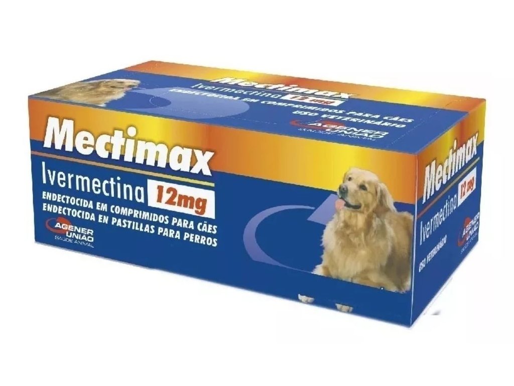 Mectimax 12mg - 4 comprimidos